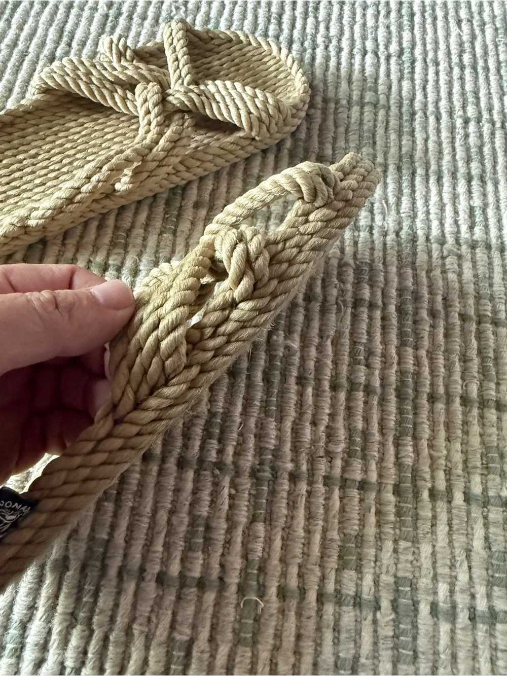 Natural Fiber Sandals